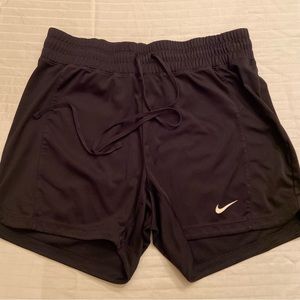 Nike Dri-Fit Black Running Shorts Drawstring Women’s Small S